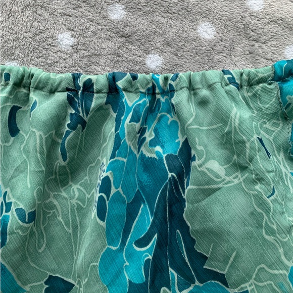 Teal skirt - Picture 4 of 6